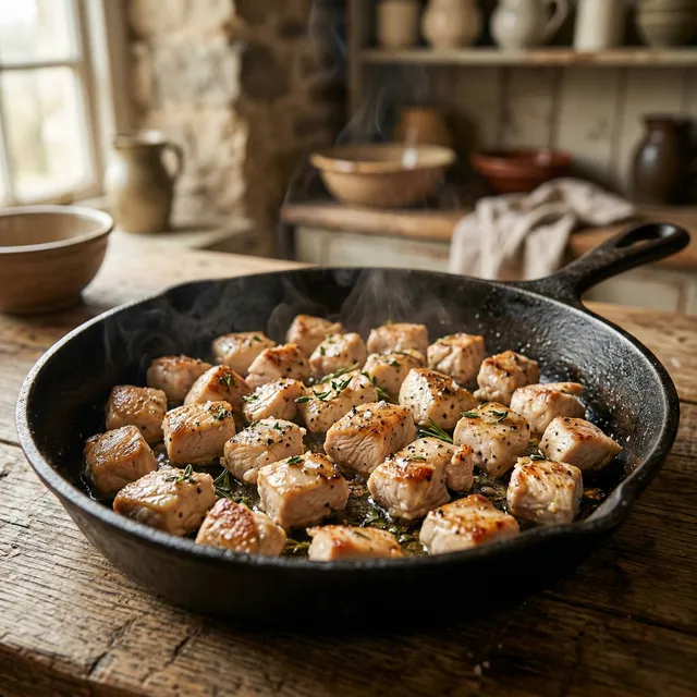 Diced Chicken