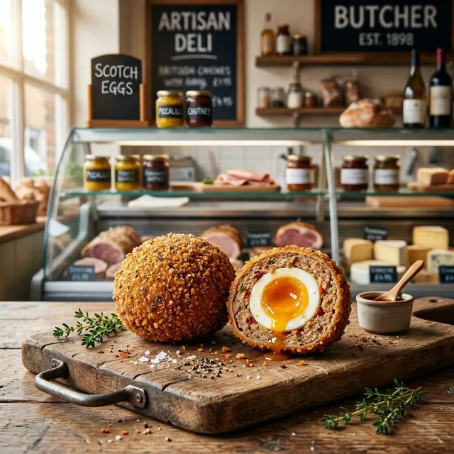 Maple Chilli Scotch Egg
