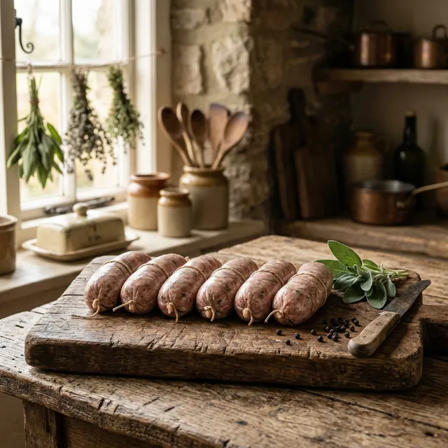 Lincolnshire Sausages