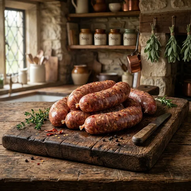 Maple Chilli Sausages
