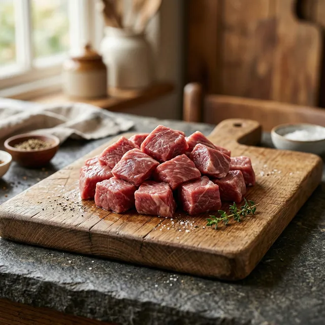 Diced Lamb