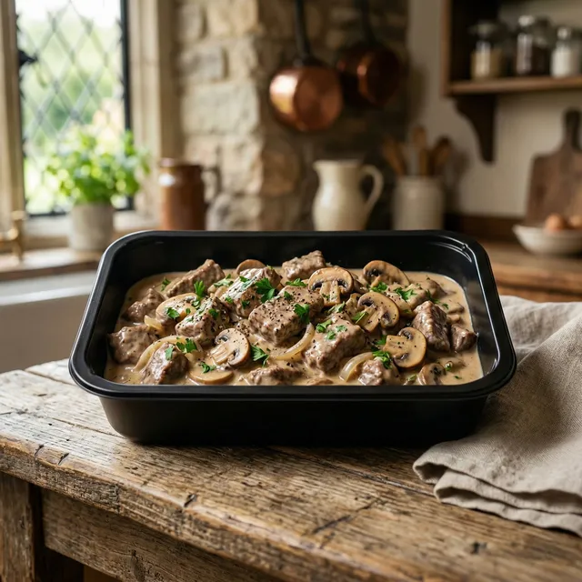 Beef Stroganoff