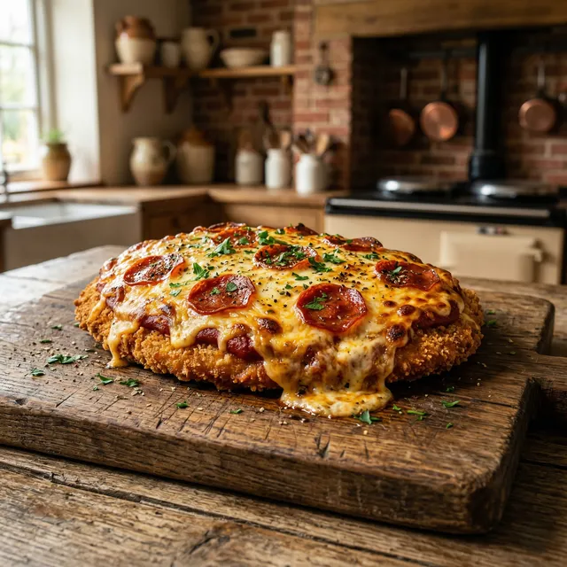 Pepperoni Parmo