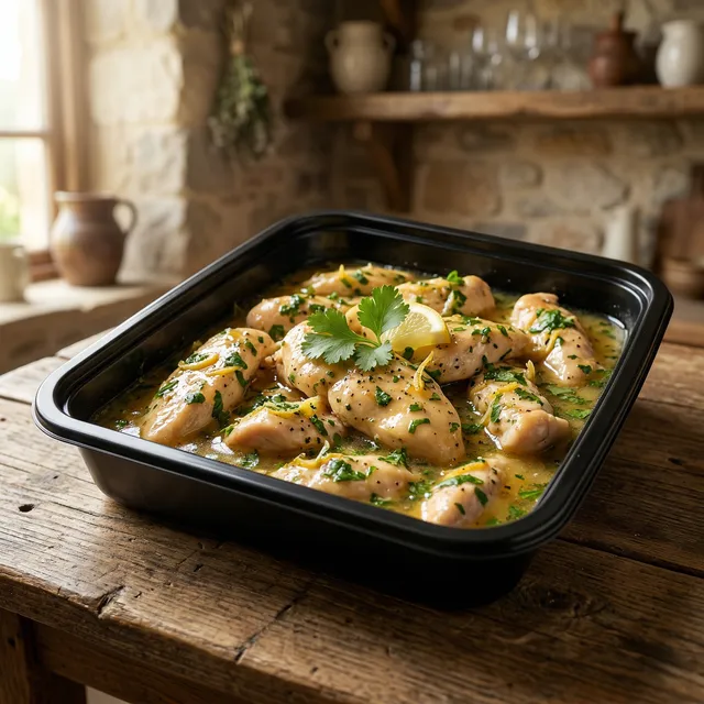 Chicken in Lemon and Coriander