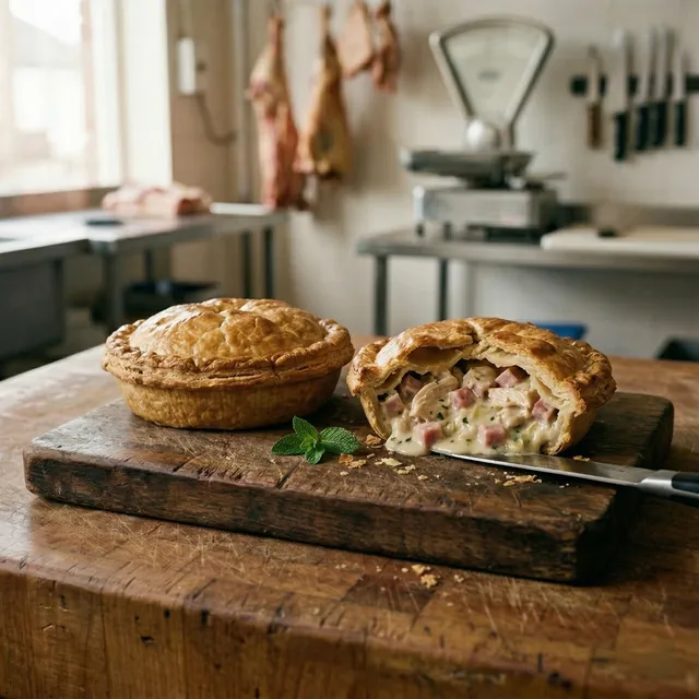 Chicken and Ham Pie