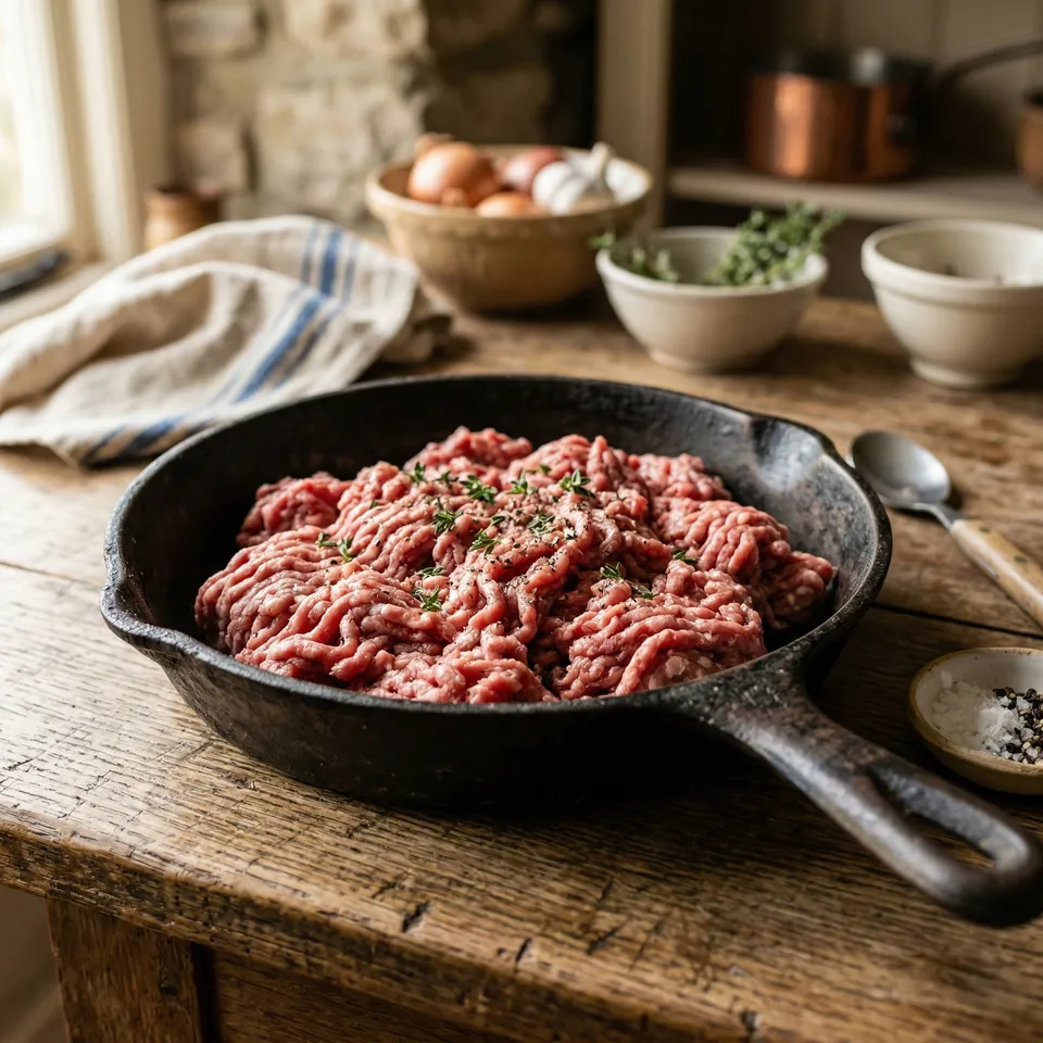 Minced Steak 1