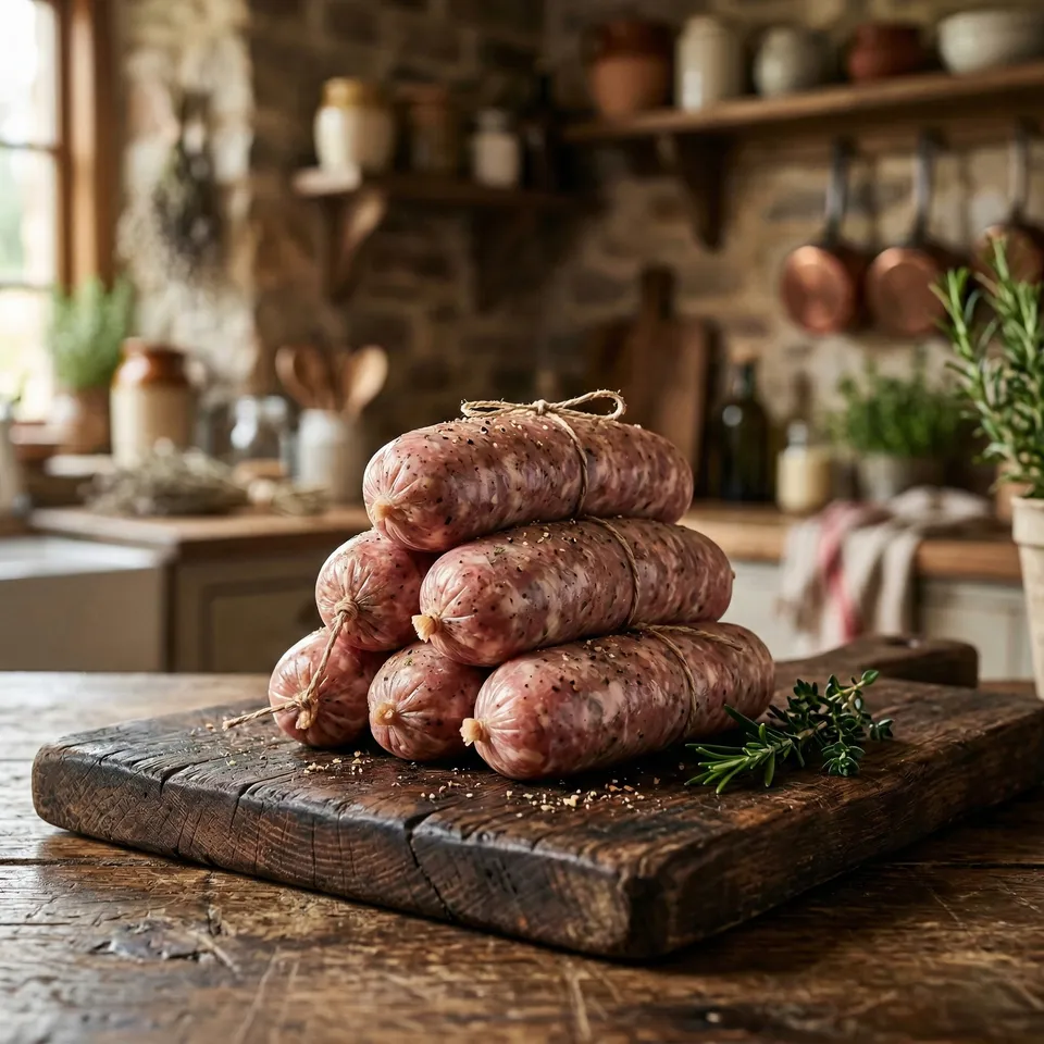 Thick Pork Sausages 1