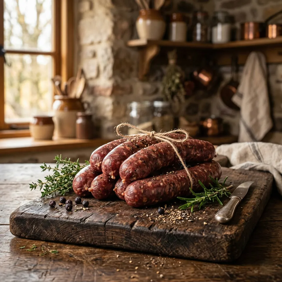 Venison Sausages 1