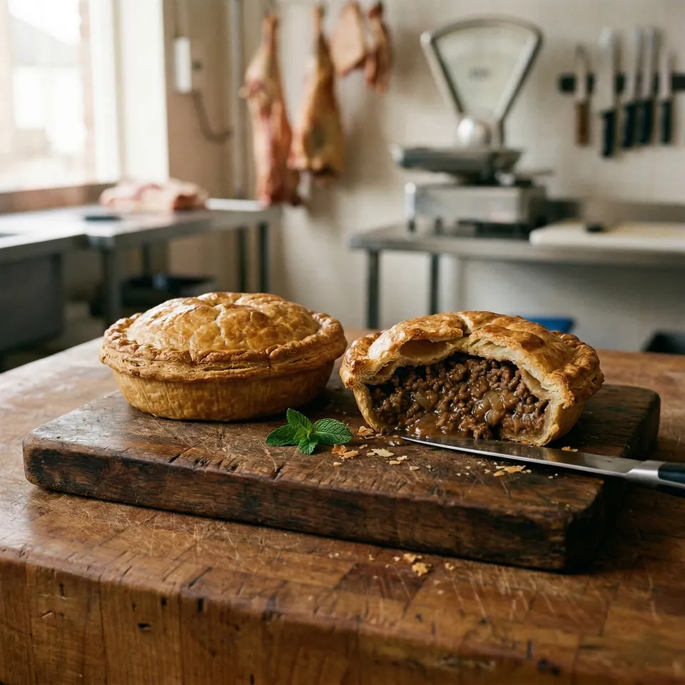 Mince and Onion Pie 1