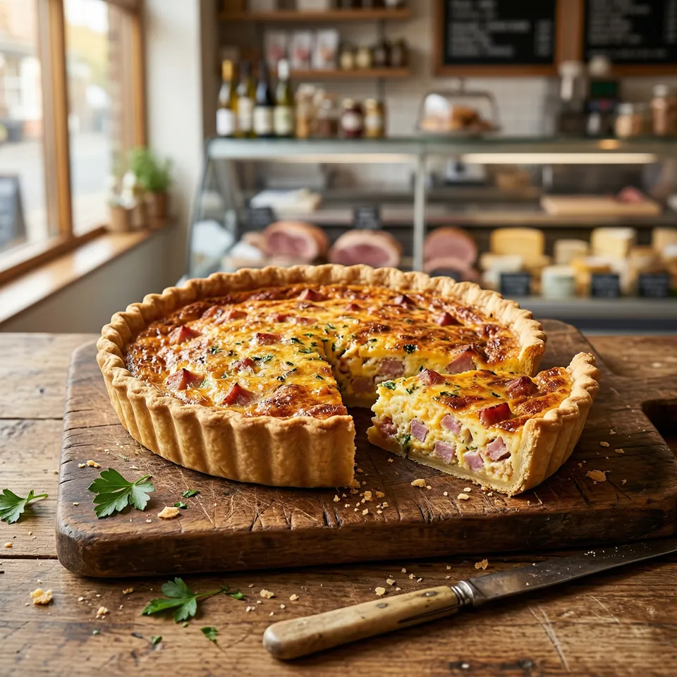 Ham and Egg Quiche 1